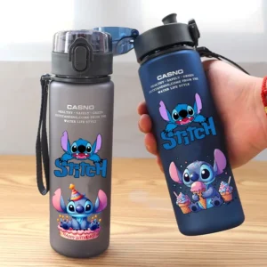 560ML Peripheral Plastic Drinking Cup Stitch Angel Anime