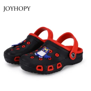 Kids Cartoons Mules Clogs  Girl Boy Beach Shoes