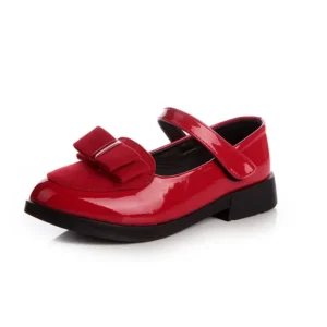 Girls Flats Fashion Princess Shoes With Bow-knot.