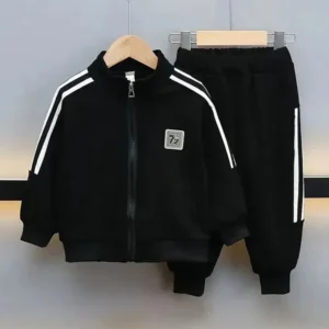 Baby Boys Daily Outdoor Sportswear Tracksuit Set