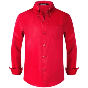 Boys Casual Oxford  Shirts For School or Wedding