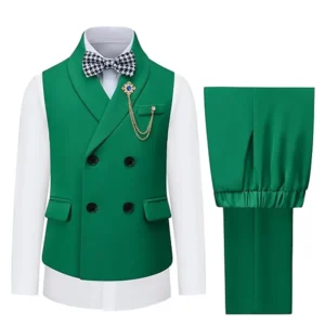 Boys Formal Green  Wedding Birthday Prom  Suit