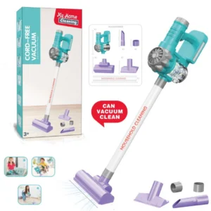 Electric vacuum toy set, three in one design,