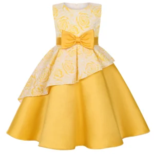 Special Occasion Girls Flower Wedding Dress